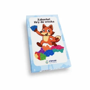 Kartová hra pre deti TripsyGo – Zábavko hry do vrecka so slovenskými miestami 4v1