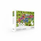 TripsyGo puzzle Slovensko pre deti – 100 dielikov puzzle a kniha